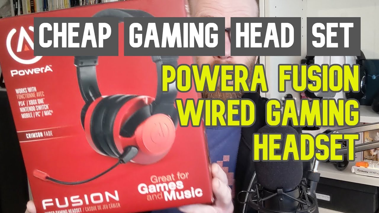 Best $25 Gaming Headset? PowerA Fusion Wired Gaming Headset Review
