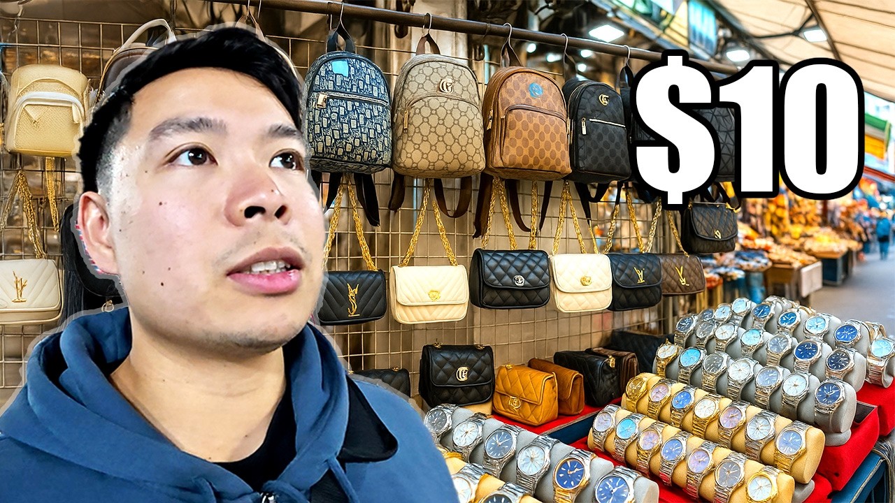 Hong Kong’s BIGGEST Fake Luxury Street Market TOUR!