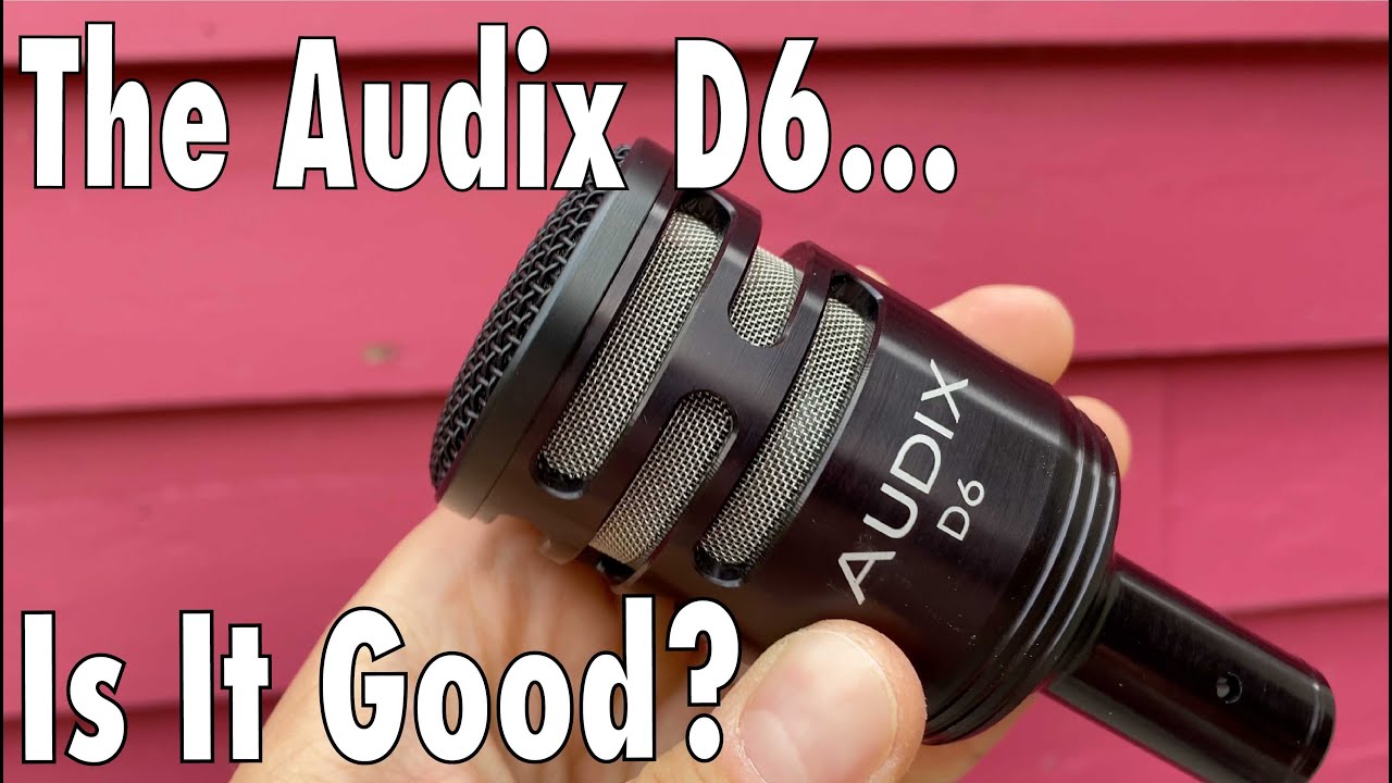 Обзор микрофона Audix D6