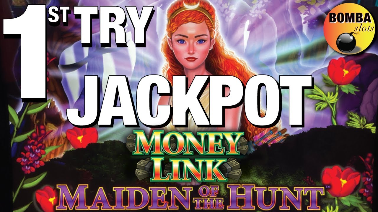 NEW SLOT JACKPOT! Maiden of the Hunt ~ Money Link $20 Bet Bonus Handpay in Las Vegas! Slot Play!