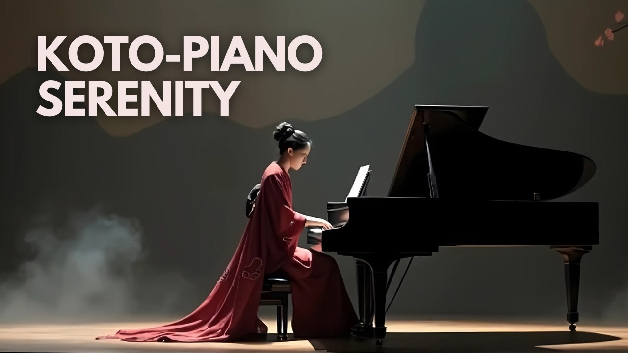 🎹 KOTO PIANO MAGIC ✨ | JAPANESE ATMOSPHERE 🌸🎶 Perfect for Studying, Reading or Resting