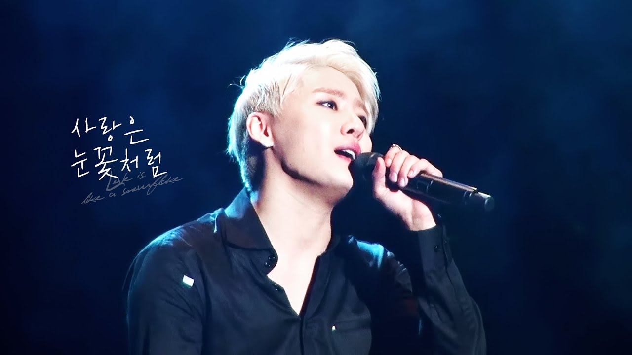 김준수 (XIA)ㅣ사랑은 눈꽃처럼 (2012 XIA Ballad＆Musical Concert with Orchestra Vol.1)