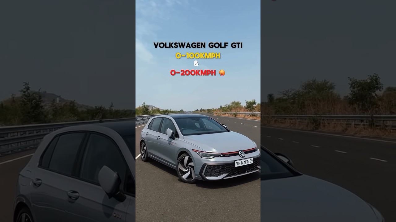 0 to 200KMPH in VW GOLF GTI!