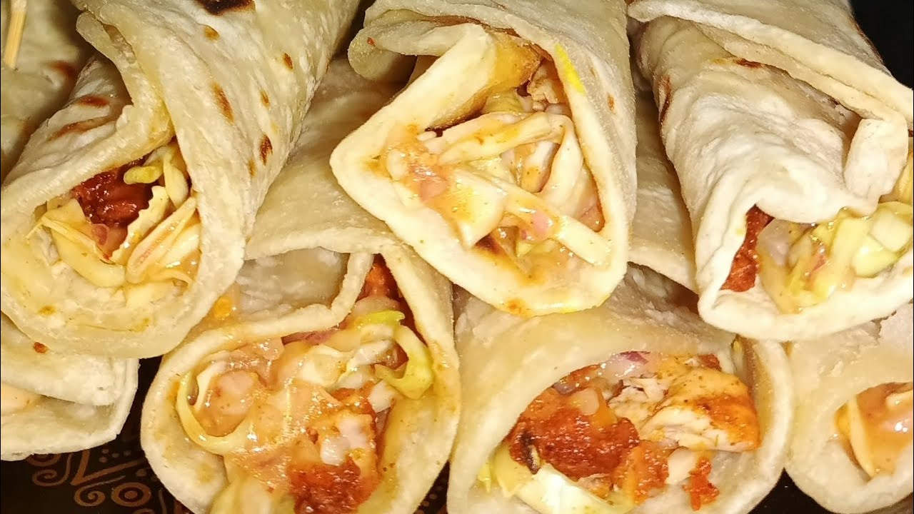 Chicken frankie bilkul aasan tarike se Banakar taiyar kar lena hai ISI tarike se