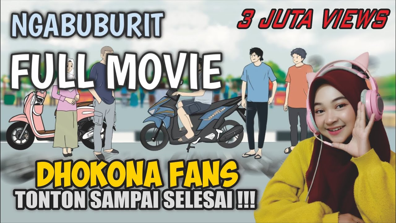 FULL MOVIE NGABUBURIT BARENG DHOT KONA PEOT ROBI ( @Dhot )  - NGAKAK BANGET || REACTION DHOT DESIGN