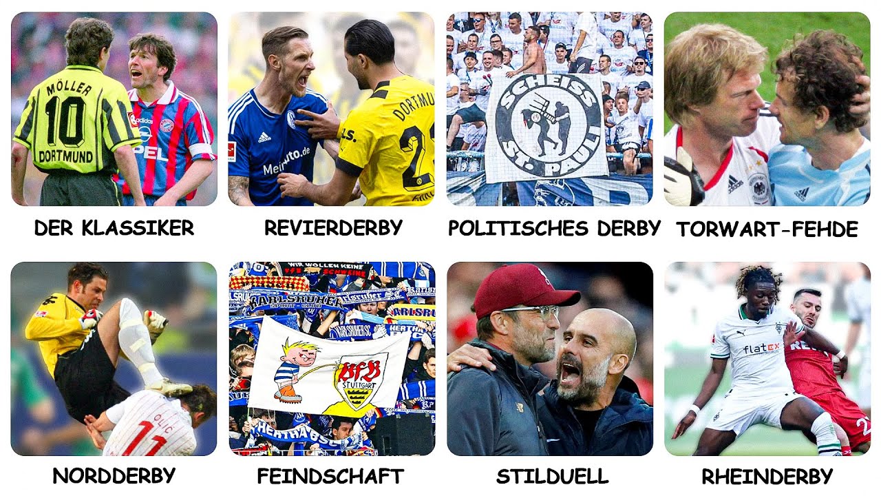 Alle hei&szlig;esten Bundesliga Rivalit&auml;ten &ndash; in 20 Minuten erkl&auml;rt