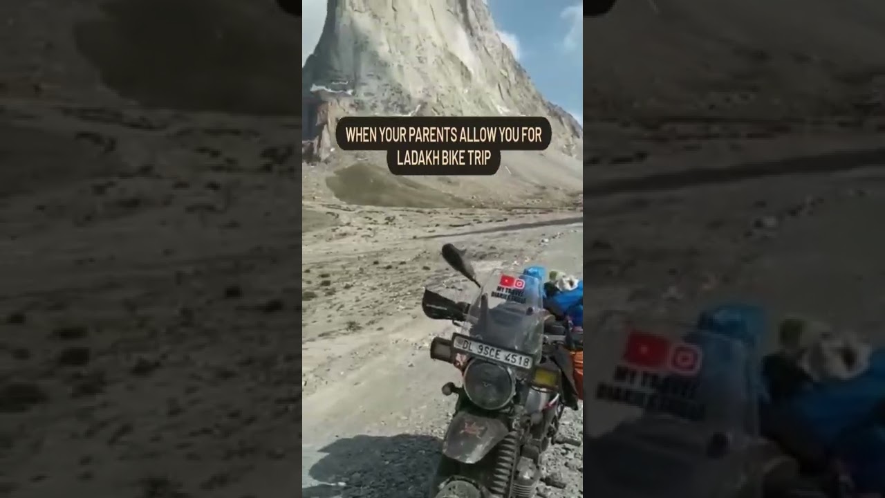 Ladakh ride 2022 #ladakh #ride #biker #travel #reels