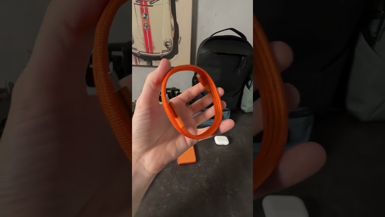 Магнитный кабель Magssory 60W 1,2м, orange 🍊 Мелочь, которая реально упрощает жизнь.