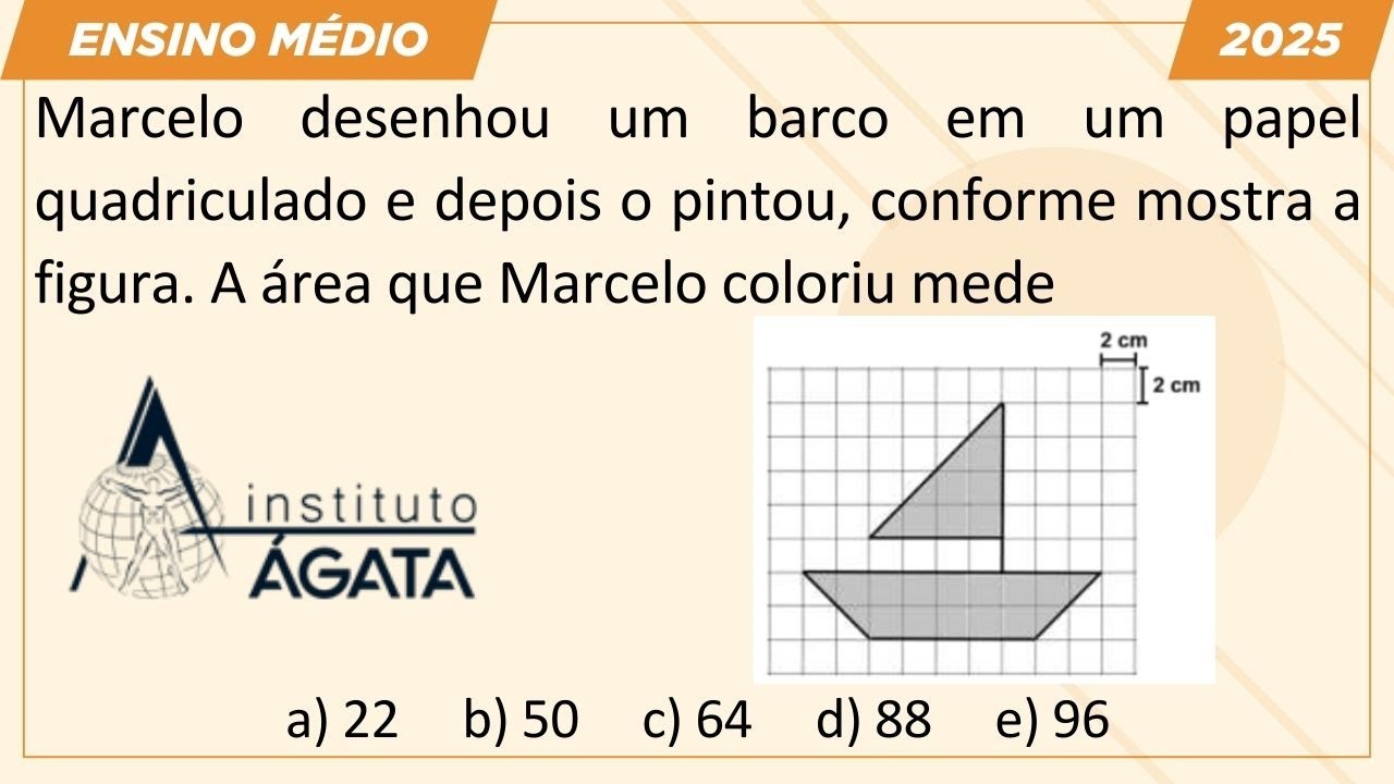 Questão de GEOMETRIA PLANA na Prova da Banca Instituto ÁGATA