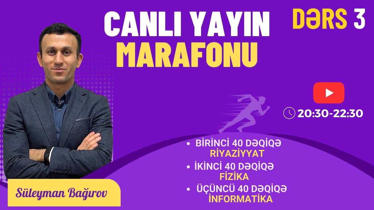 Qəbul marafonu dərs 3