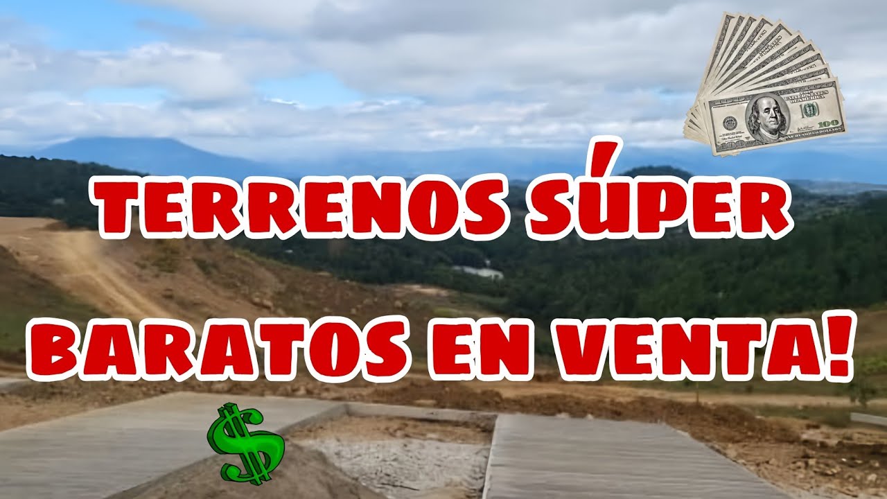Hermosos TERRENOS en venta OFERTAS!! si no lo grabo no lo creería!! 😱