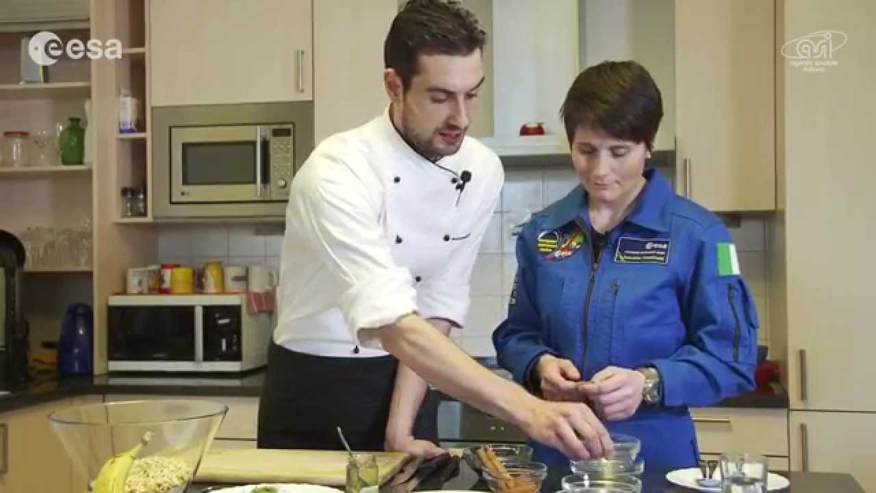 Barretta con bacche di Goji con Stefano Polato e Samantha Cristoforetti