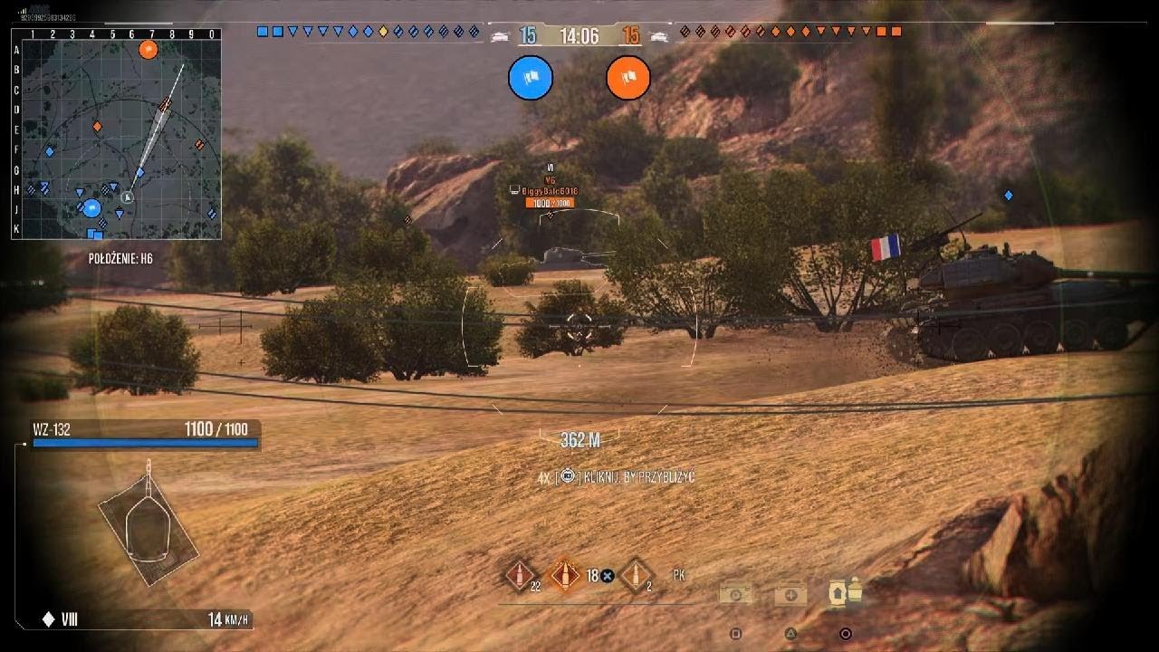 PS5/XB1 WoT WZ-132 5.1K DMG and 9 KILLS