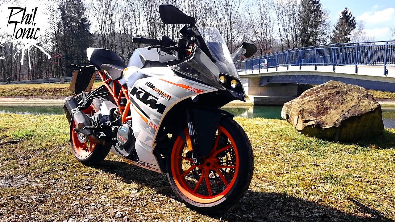 KTM RC 390 Erste Fahrt 2018 First Ride German