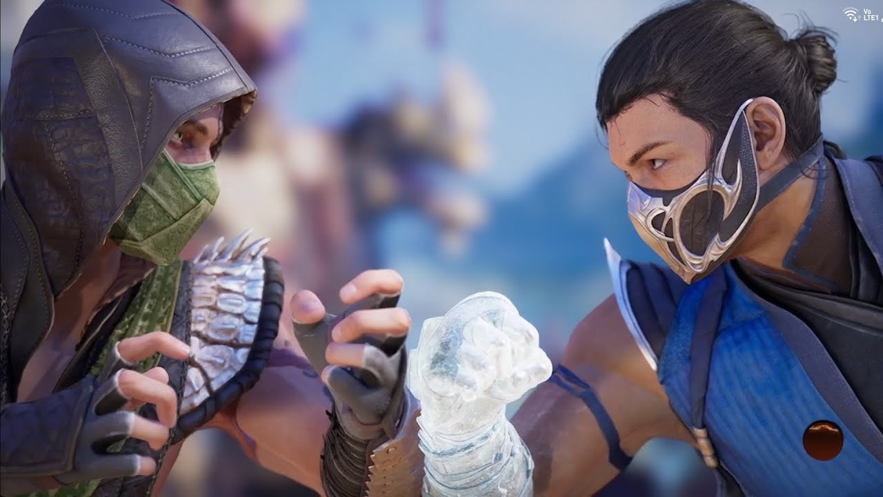 Reptile Vs Sub-Zero Mortal kombat 1