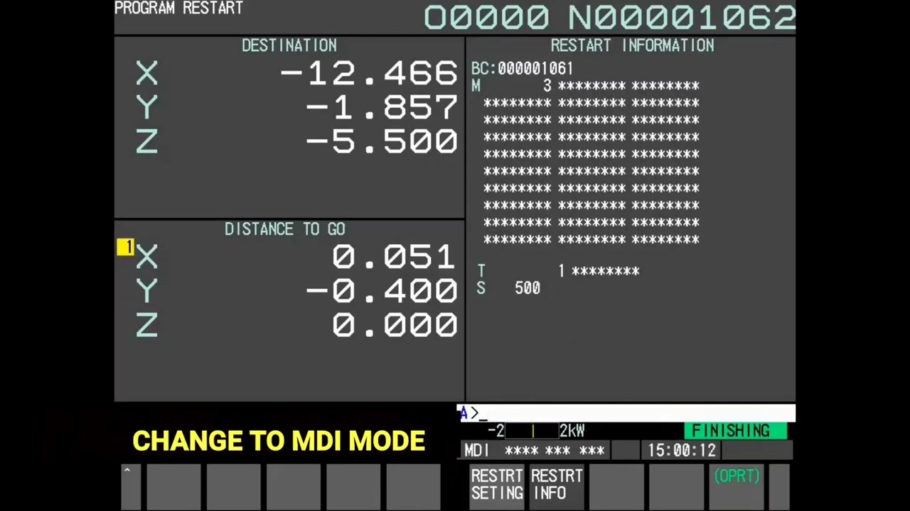 Easy Program Restart Using 