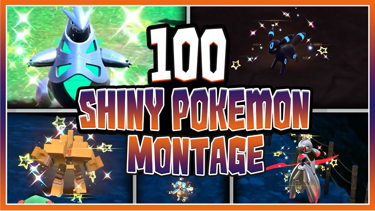 100 Shiny Pok&eacute;mon Montage in Pok&eacute;mon Scarlet & Violet
