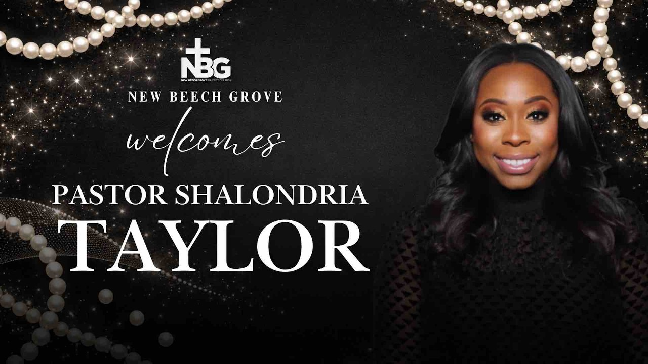 Welcome to 8AM Service: Guest Speaker, Pastor Shalondria Taylor