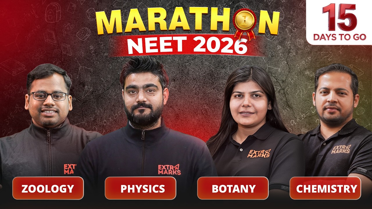 NEET 2026 Crash Core 🚨 | 15 Days to Go | PCB Mega Revision | NEET Marathon