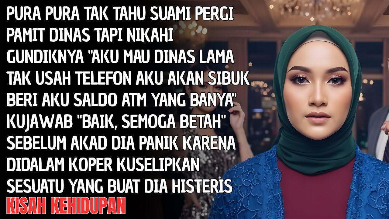 PURA PURA TAK TAHU SAAT SUAMI PAMIT DINAS MALAH NIKAHI GUNDIK DAN KUSELIPKAN SESUATU BUAT DIA PANIK