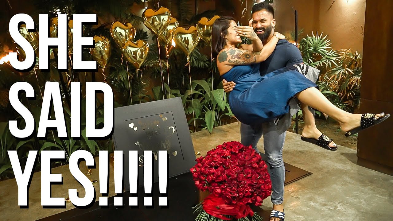SHE SAID YES!!!