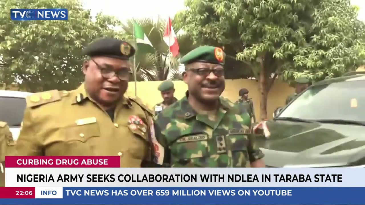 Nigerian Army Seeks Collaboration With NDLEA In Taraba State