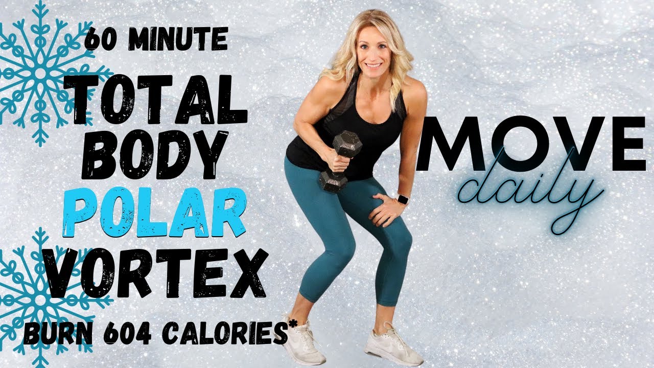 60 MINUTE TOTAL BODY POLAR VORTEX | Strength & Cardio HIIT Workout | Burn 604 Calories*🔥