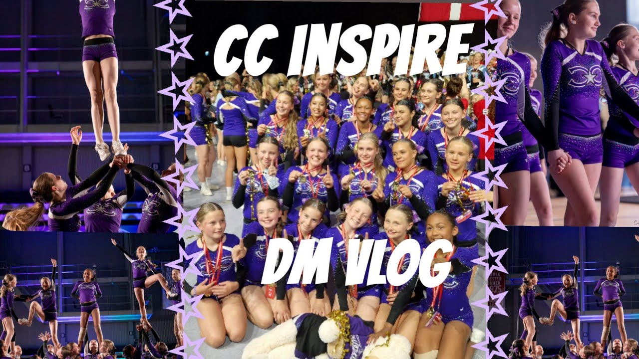 CC INSPIRE | DM 2025 | National Championship | Youth Intermediate | Copenhagen Cheerleaders | Vlog