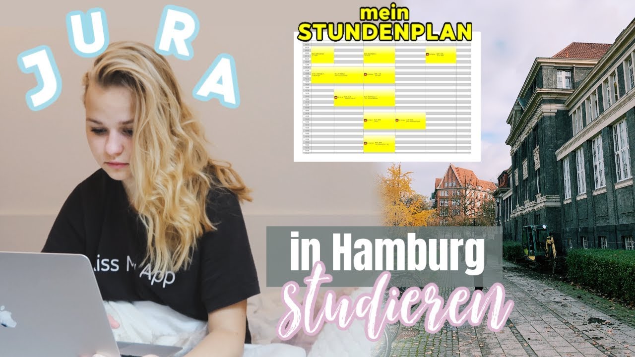 UNIVLOG: Jura studieren in Hamburg (Stundenplan, Campus, Bibliothek,..) // Miss Aliana