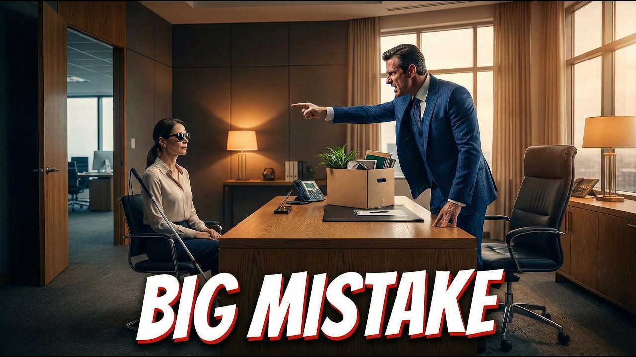 He Fired Her Because She Was Blind