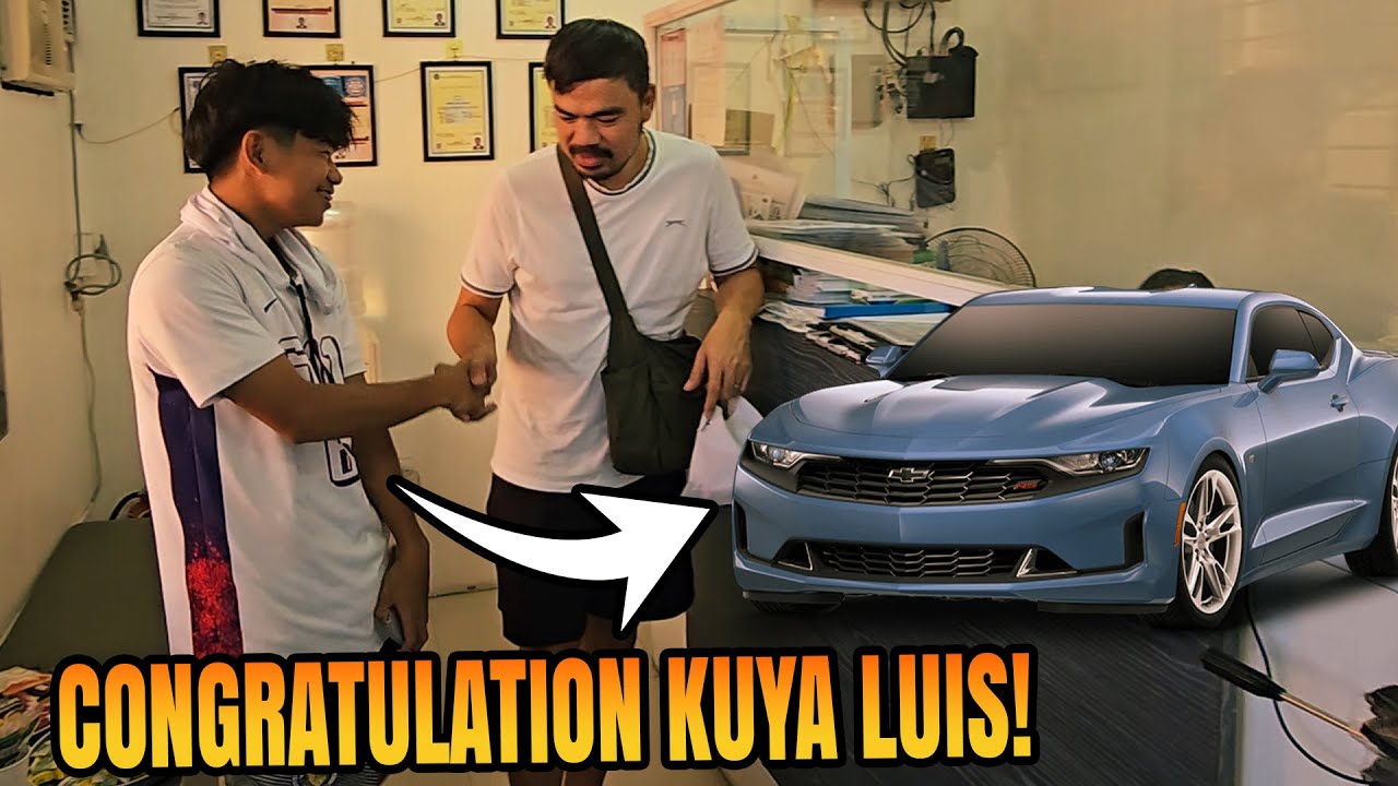 Ninang Ni Luis May Pa 4-Wheels! WOW!