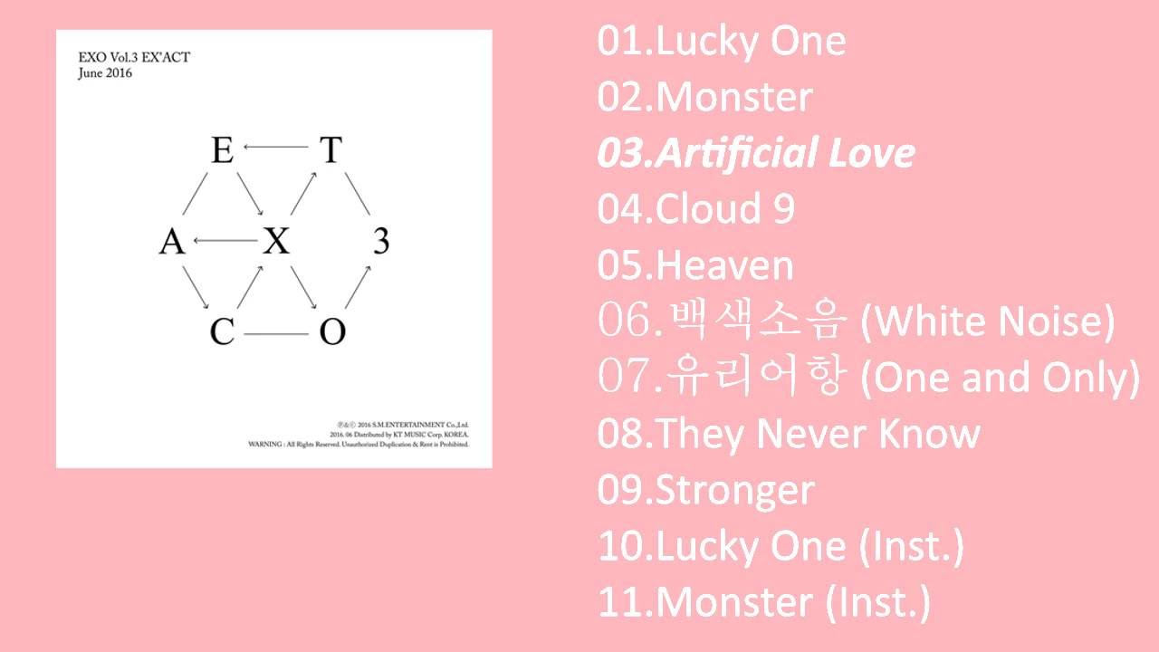 E)(O EX'ACT FULL [EXO 3rd album]