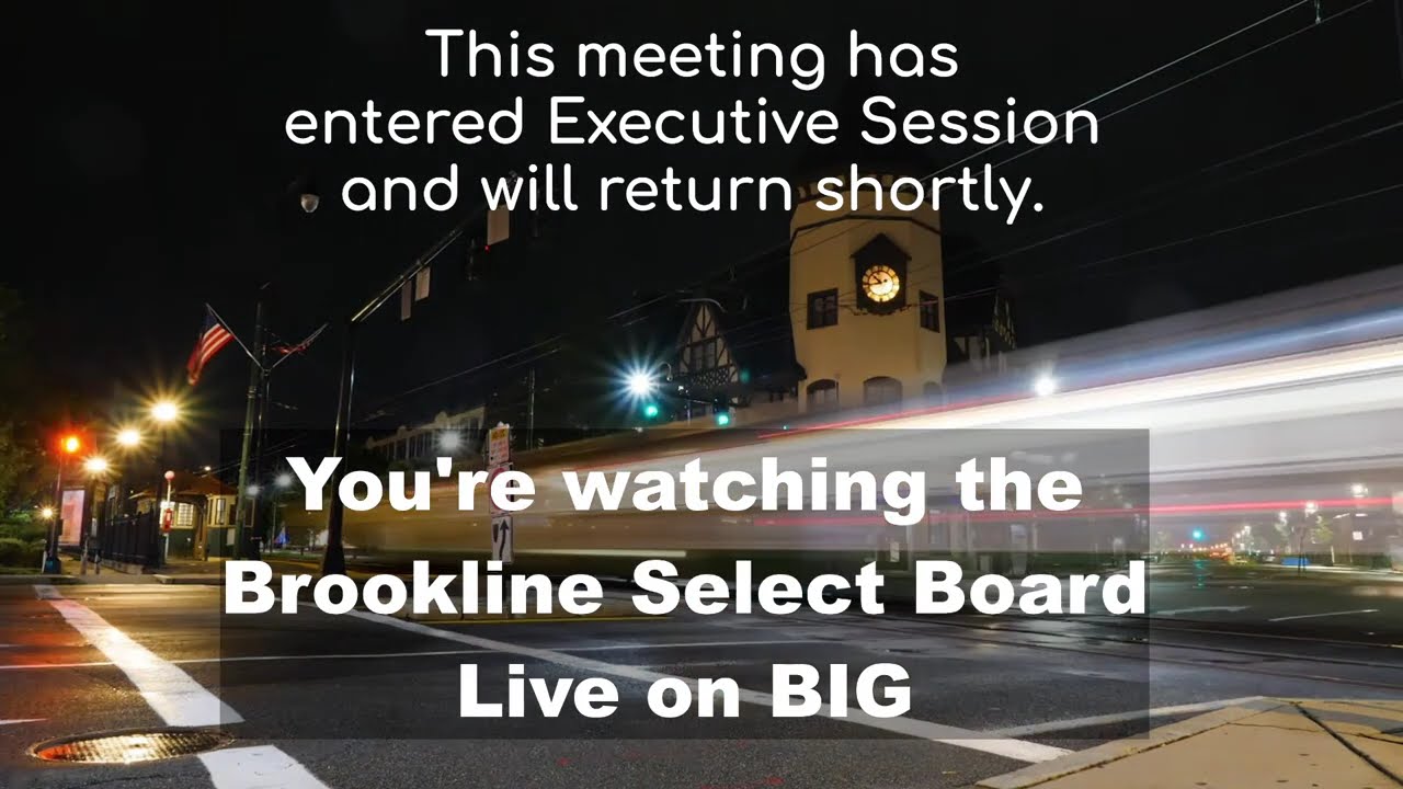 Brookline Select Board Meeting - February 10, 2026