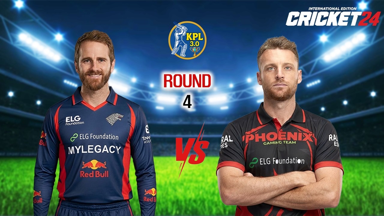 KPL SEASON 3 ROUND 4 | CD VS RBG | RKS VS PT | Cricket 24 Gameplay Tamil | POWERED BY ELG FOUNDATION