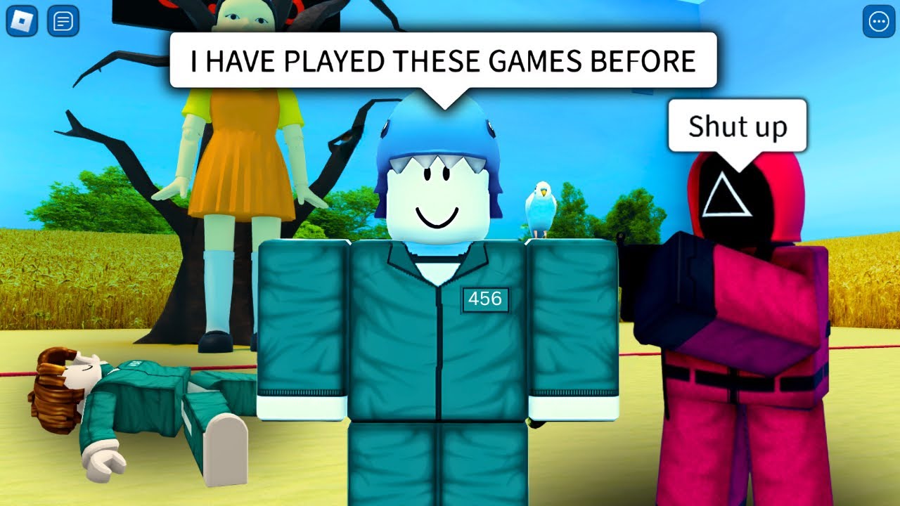 СМЕШНЫЕ МОМЕНТЫ ROBLOX Squid Game #1 (МЕМАСЫ)