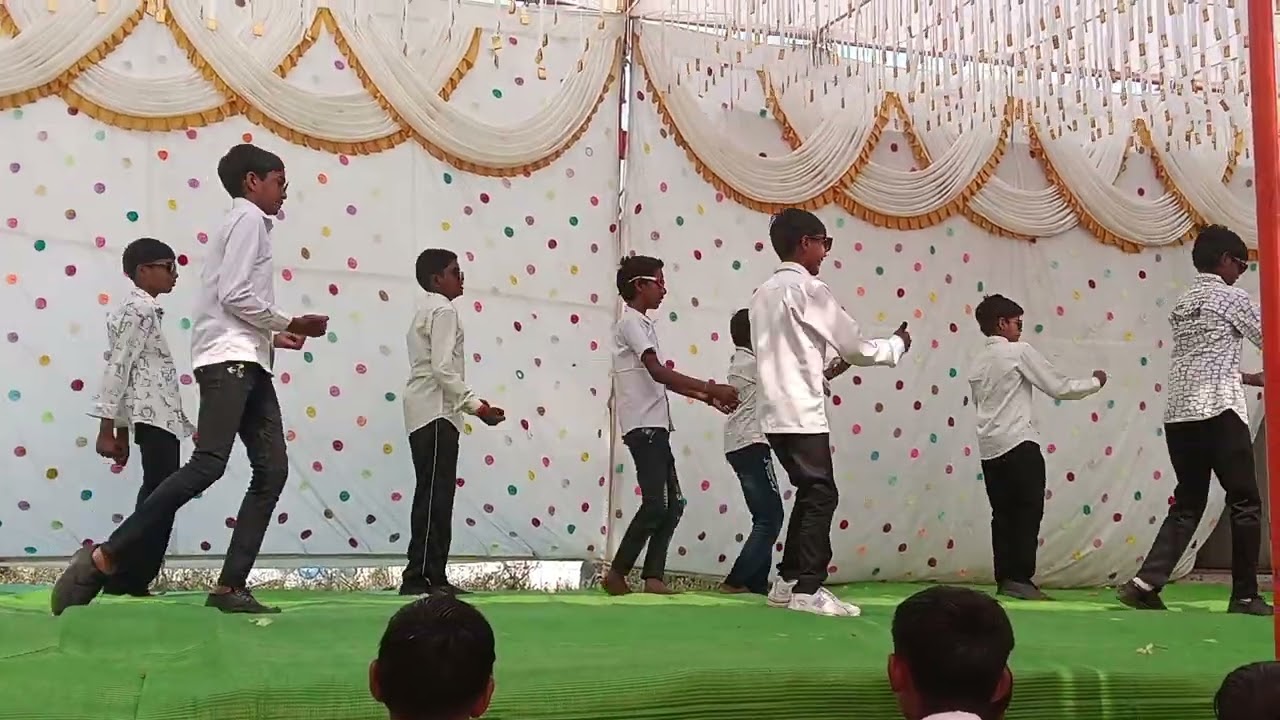 Comedy dance performance by 7th & 8th std students 