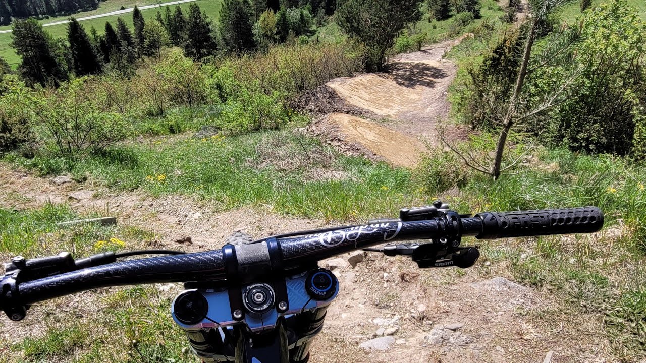 DH Kluszkowce Bike Park luźny przejazd po remoncie i przebudowie | 4K |