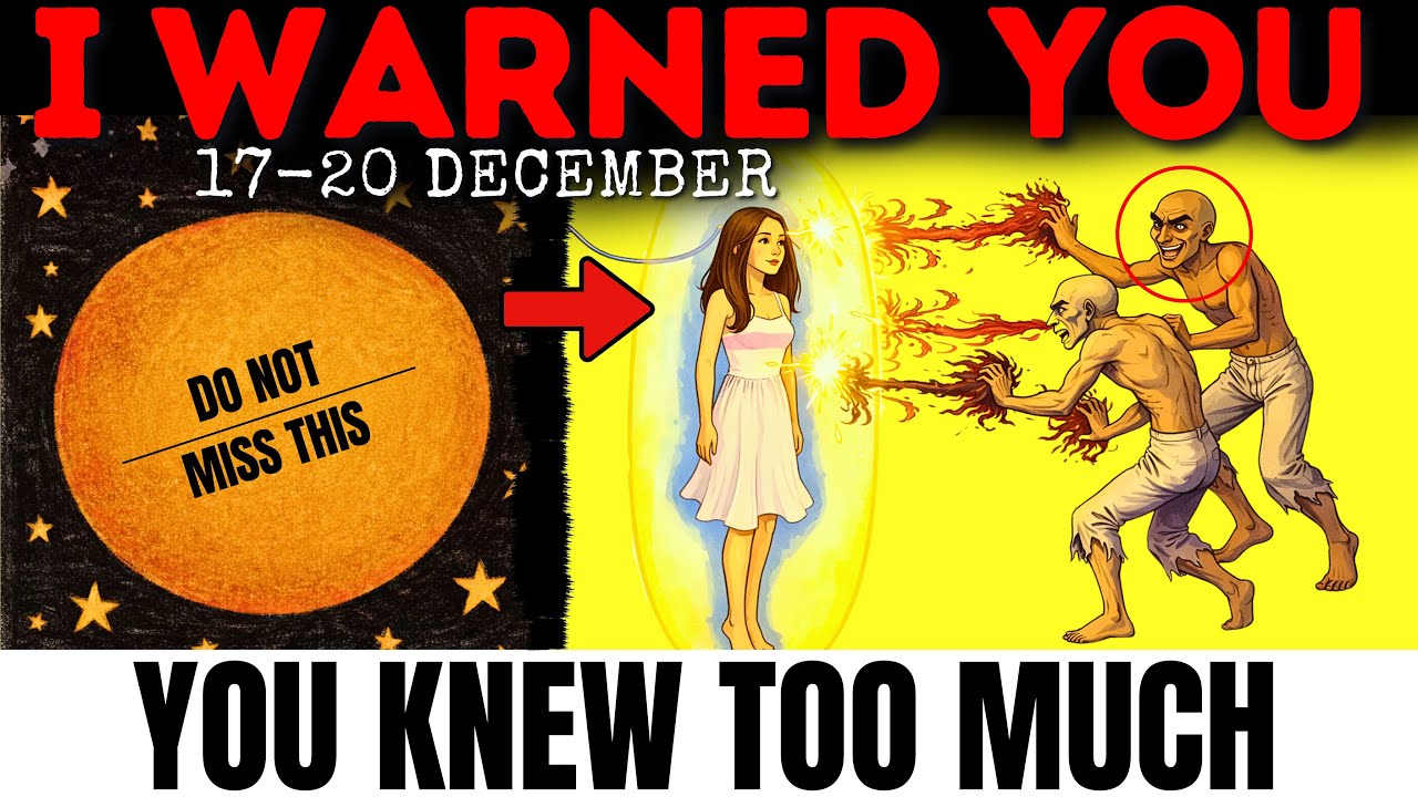 🚨17-20 December Next 4 Days are NOT NORMAL! Strange 8 BODY Symptoms Are Proof of SPIRITUAL AWAKENING