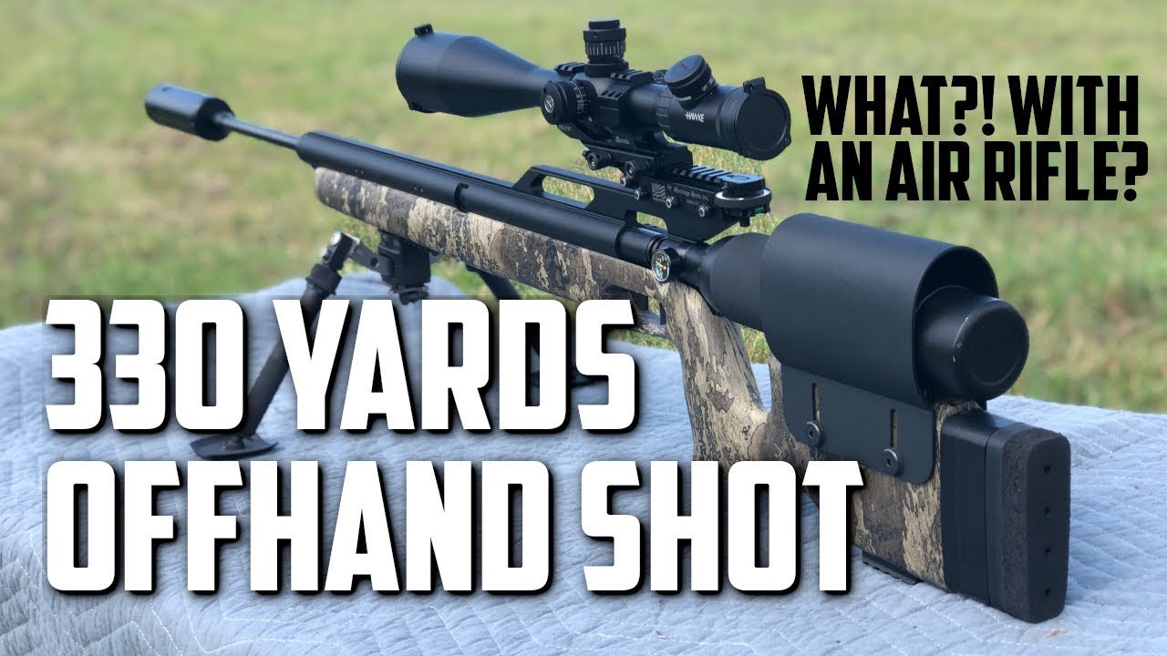 AirForce Texan .257 at 330 Yards: AirGunDepot.com Long Ranger Offhand Challenge