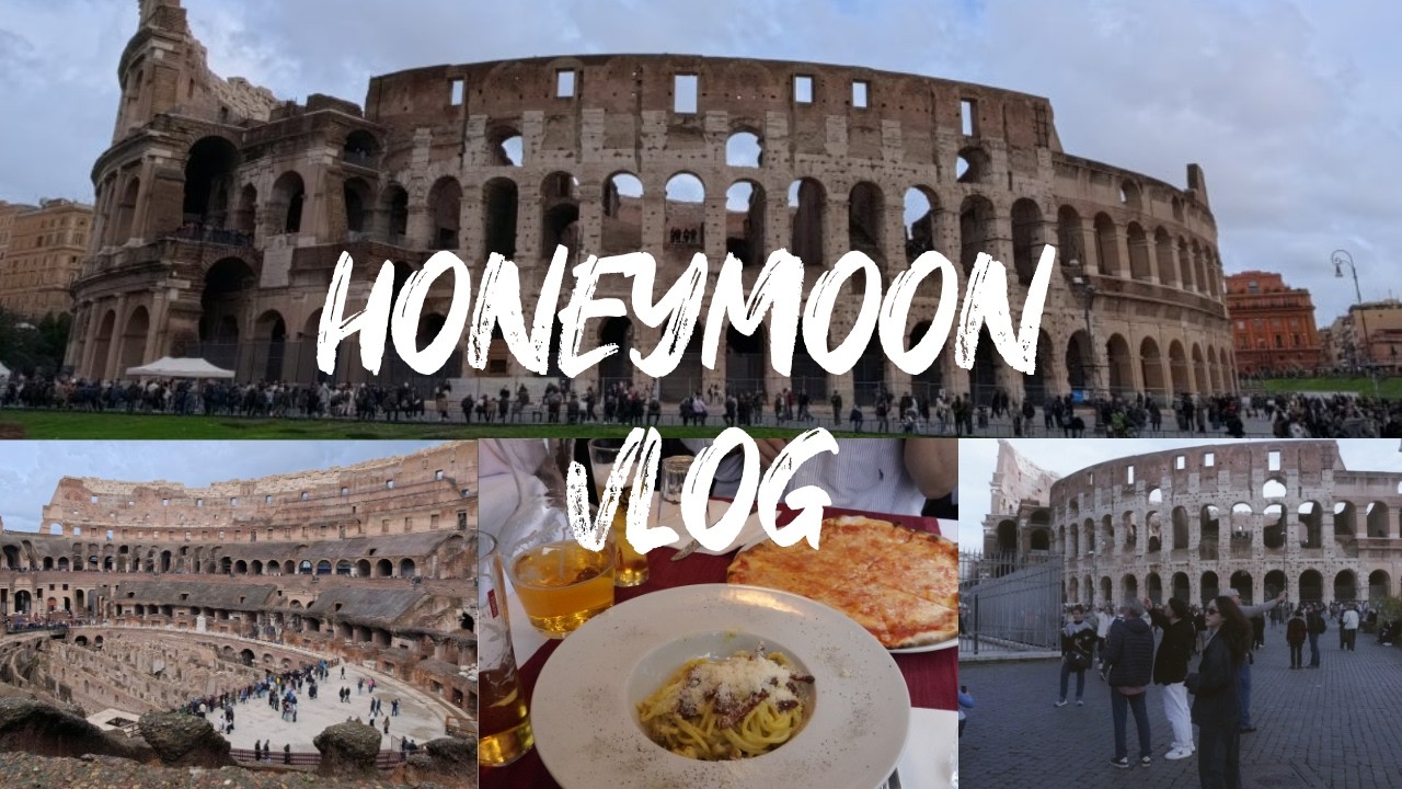 HONEYMOON VLOG 2 |  모든 브이로그가 다 재미있을 수는 없잖아요? | 신혼여행가서 아픈 사람 우리야 | 이탈리아 콜로세움 포로로마나 팔라티노언덕