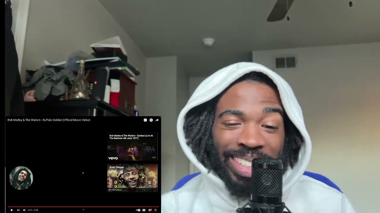 Bob Marley & The Wailers - Buffalo Soldier (Official Music Video)- FIRE REACTION!!!
