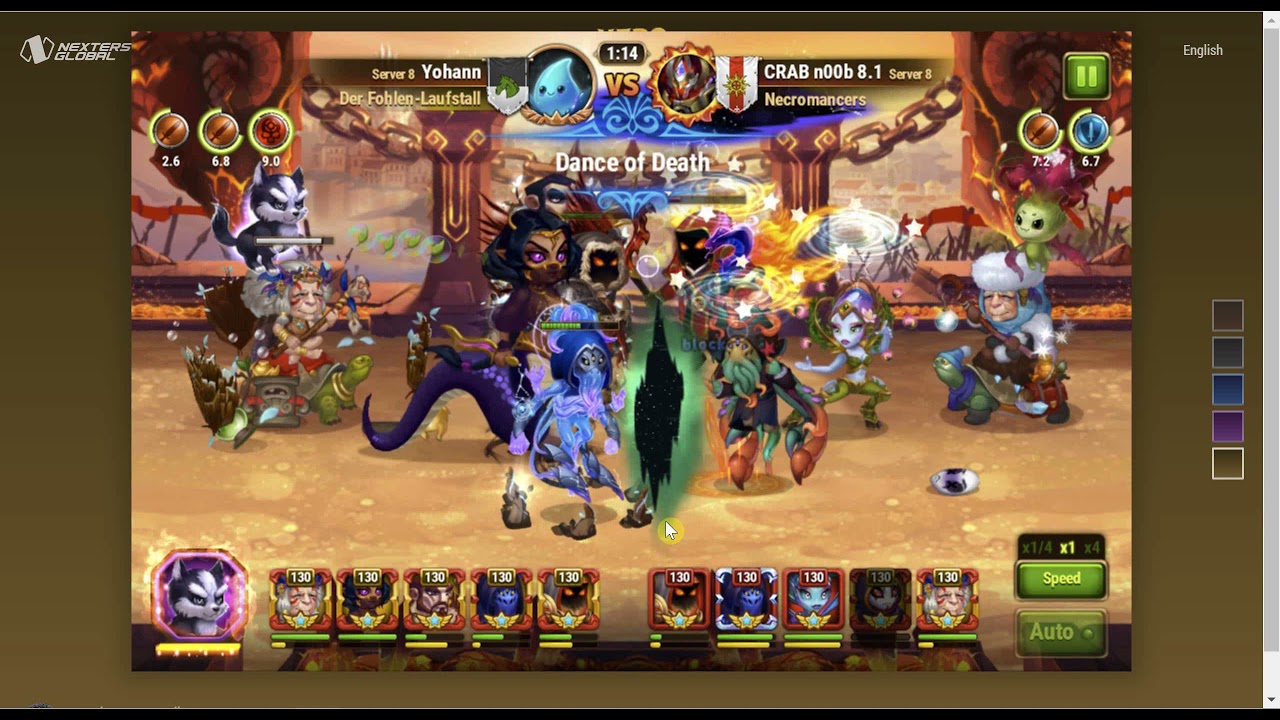 (Hero Wars) How to counter karkh with Fenris + Andvari