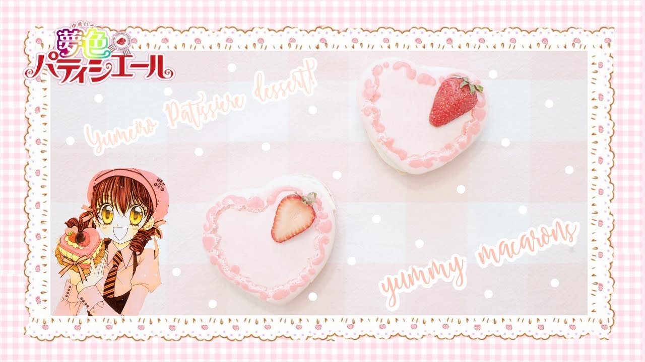 ♡ Yumeiro Patissiere heart macarons｜Ichigo Patisserie ♡