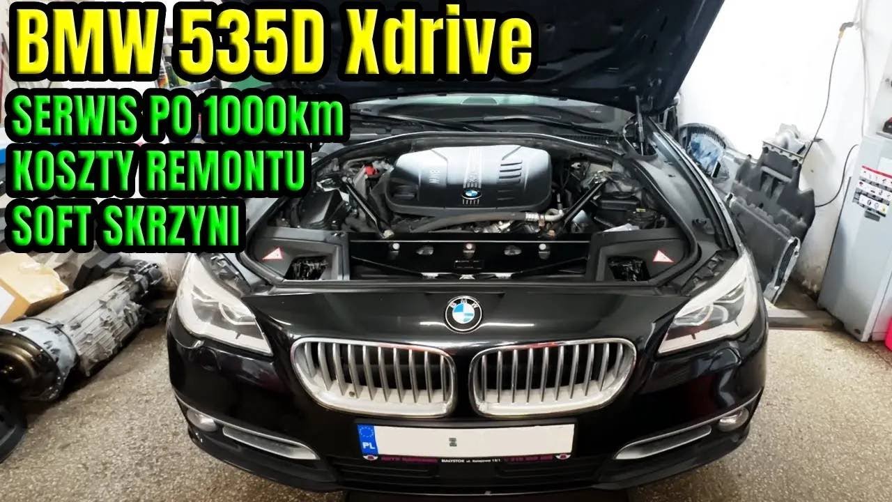 BMW F11 535XD N57D30 #9 WSZYSTKIE KOSZTY, SOFT SKRZYNI 8HP70, SERWIS PO 1000KM