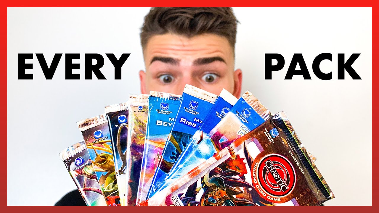 *ULTRA RARE* I Opened Every Pack of Chaotic Cards and I&rsquo;m Giving it All Away!
