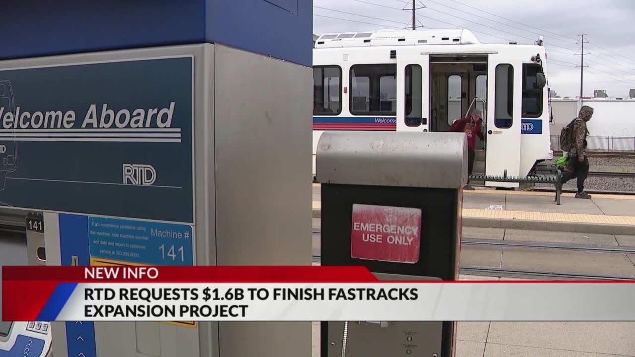 RTD requests $1.6 billion in additional funding for rail expansion project