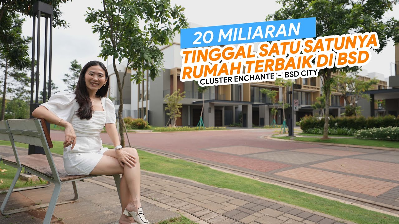Enchante BSD TIPE 12x25 hook. Siap huni view ke clubhouse. Eps. 560