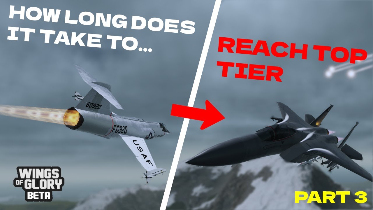 How Long Does It Take To Reach Top Tier In Wings Of Glory Roblox? | Part 3