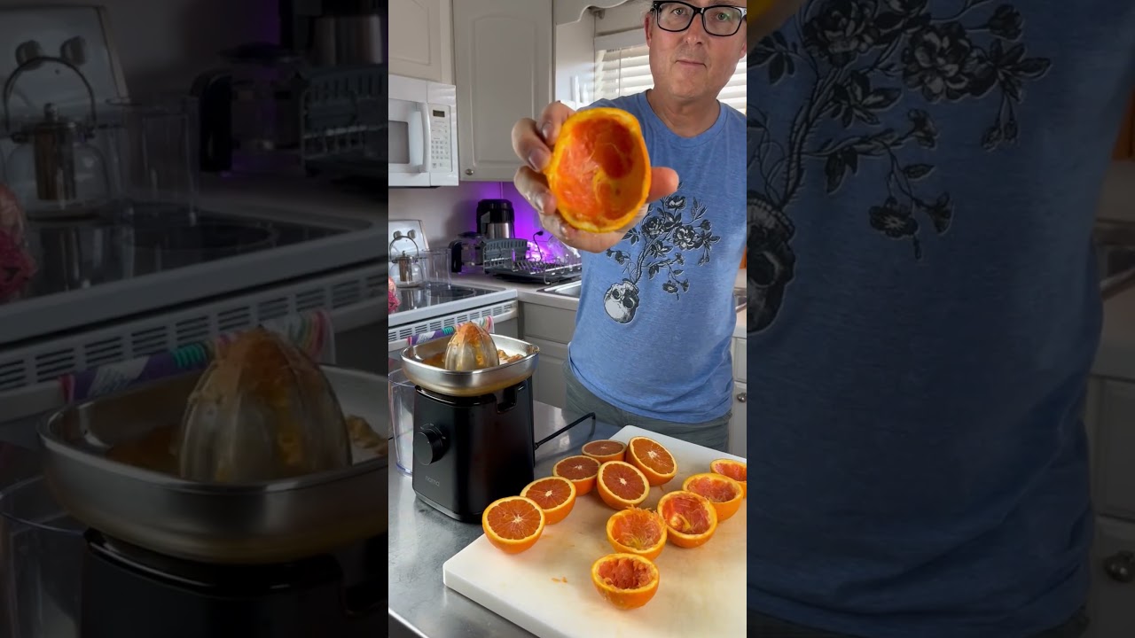 Make AMAZING Citrus Juice FAST on the Nama J2 Citrus Attachment! #citrusjuicer #orangejuice #namaj2
