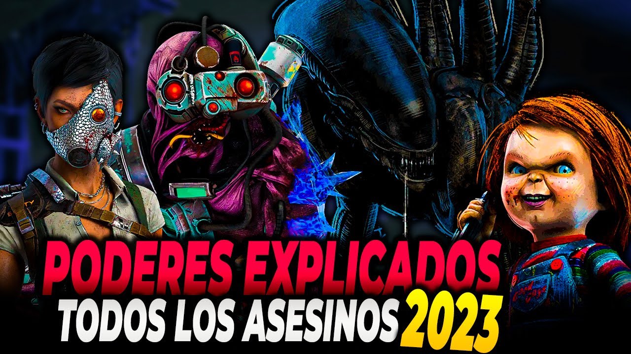 💀 TODOS LOS ASESINOS de Dead by Daylight EXPLICADOS 2023 (Poder, cómo jugar contra ellos, etc.)